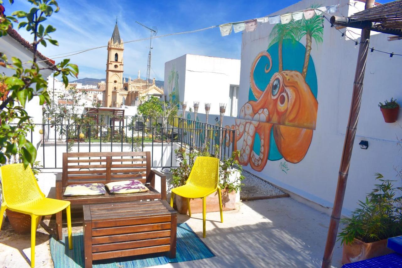 Casa Al Sur Terraza Hostel Málaga Exteriör bild